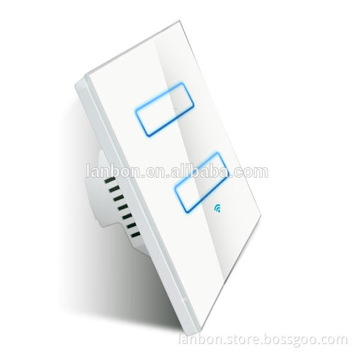 New Design UK,AU,US WIFI Model Touch Switch 3 gang light switch LED Light Switch. No gateway!